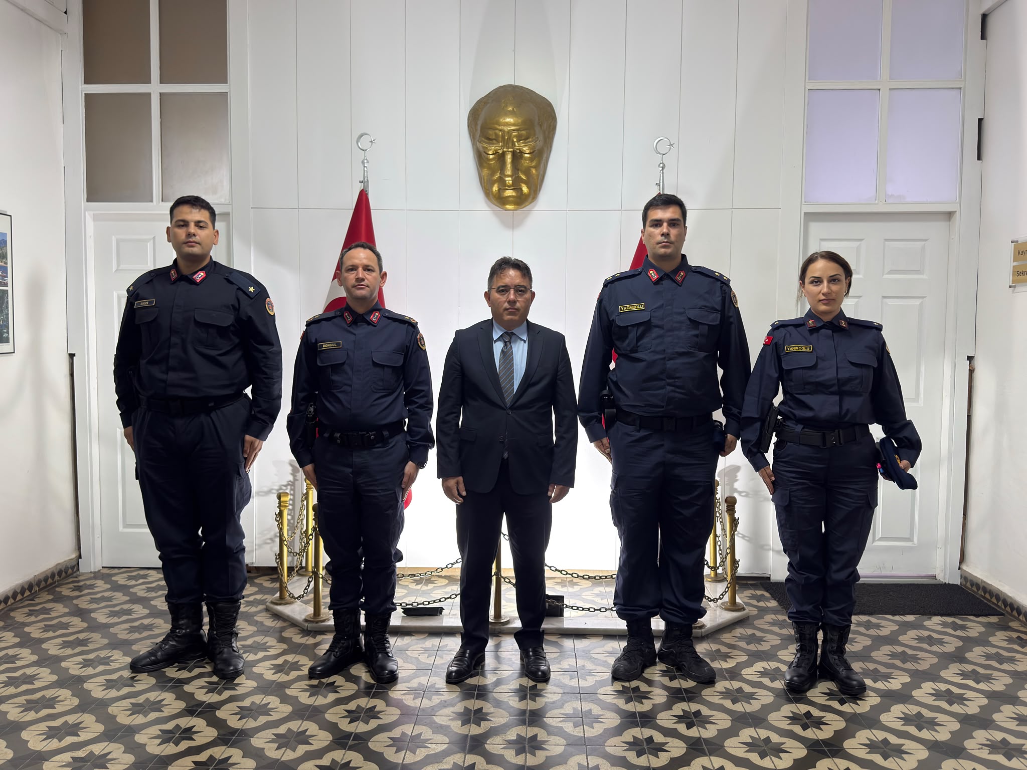 Marmaris’te jandarma komutanlıklarına yeni atamalar
