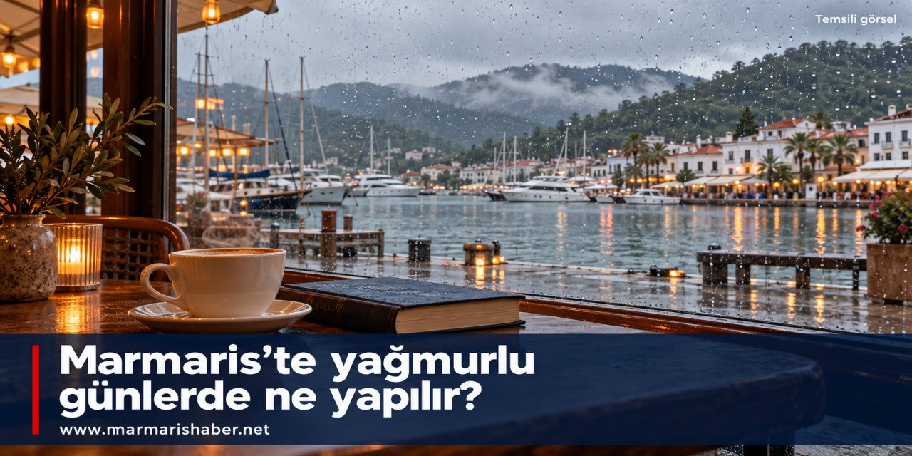 Marmaris’te yağmurlu gün aktiviteleri