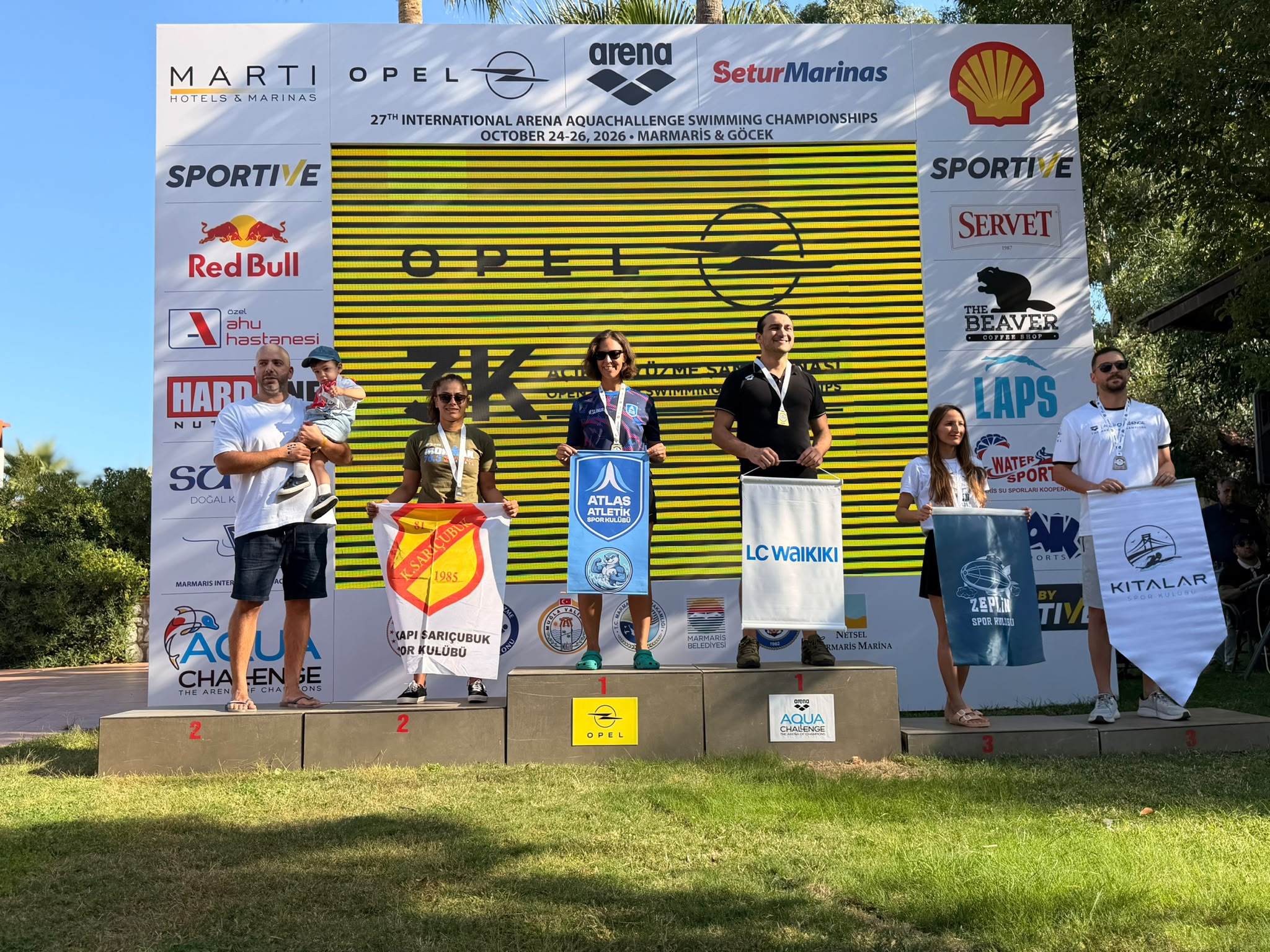 Datça Open Water Swimming Ekibinden AquaChallenge’da Madalya Başarısı
