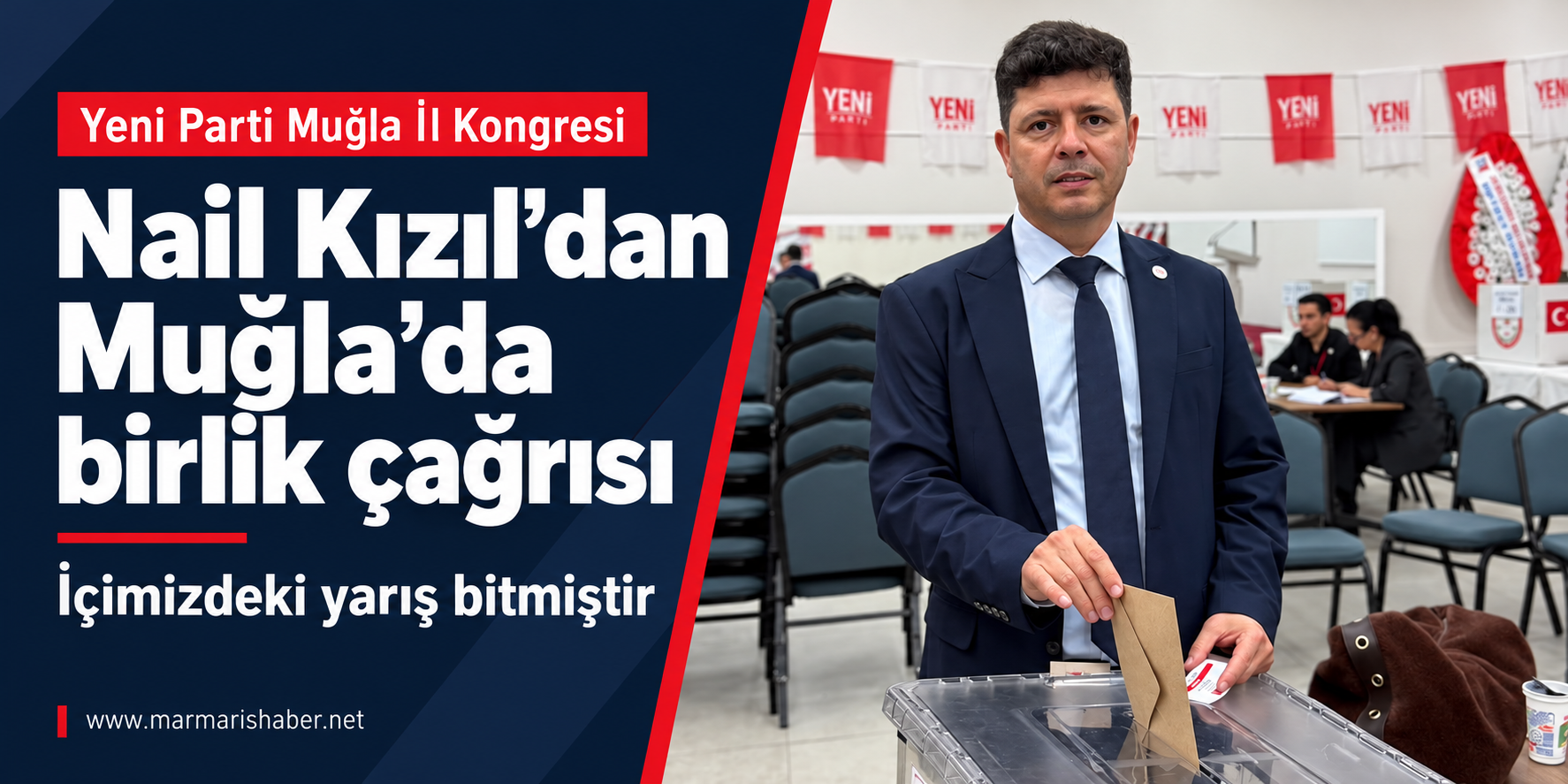 Nail Kızıl “İçimizdeki yarış bitmiştir”