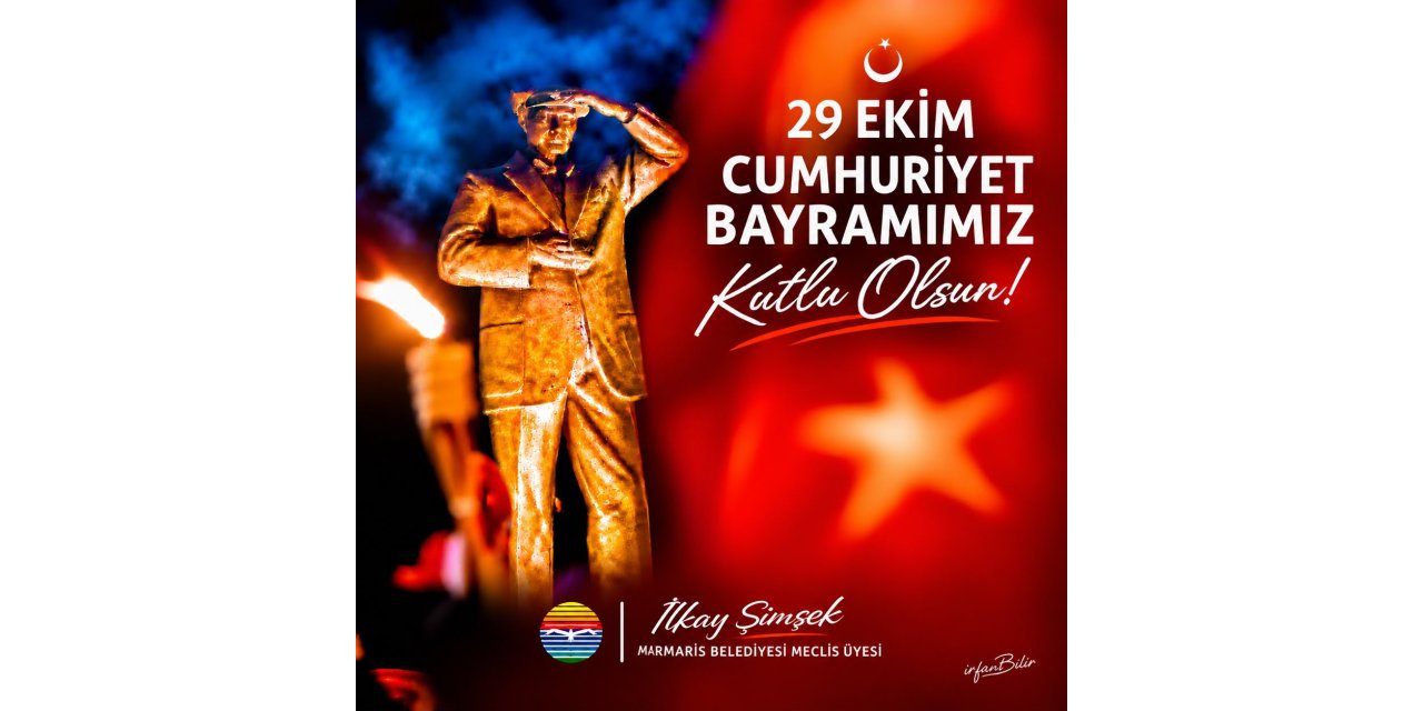 İlkay Şimşek’ten 29 Ekim Cumhuriyet Bayramı mesajı