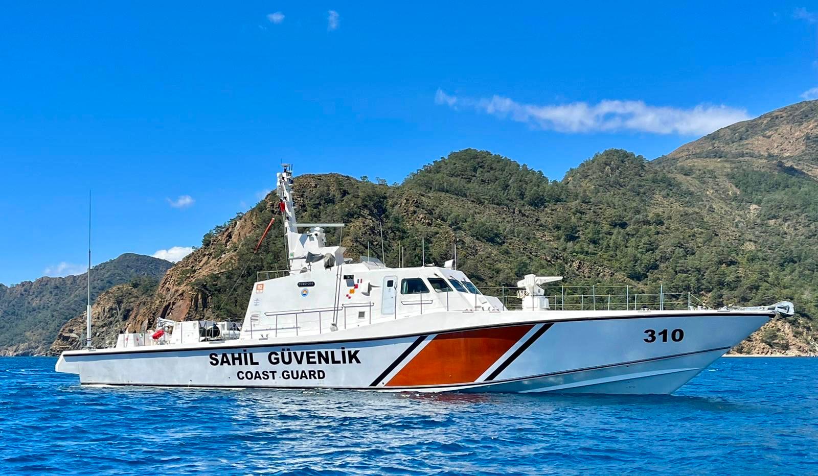 Marmaris’te Sahil Güvenlik botu Cumhuriyet Bayramı’nda ziyarete açılıyor