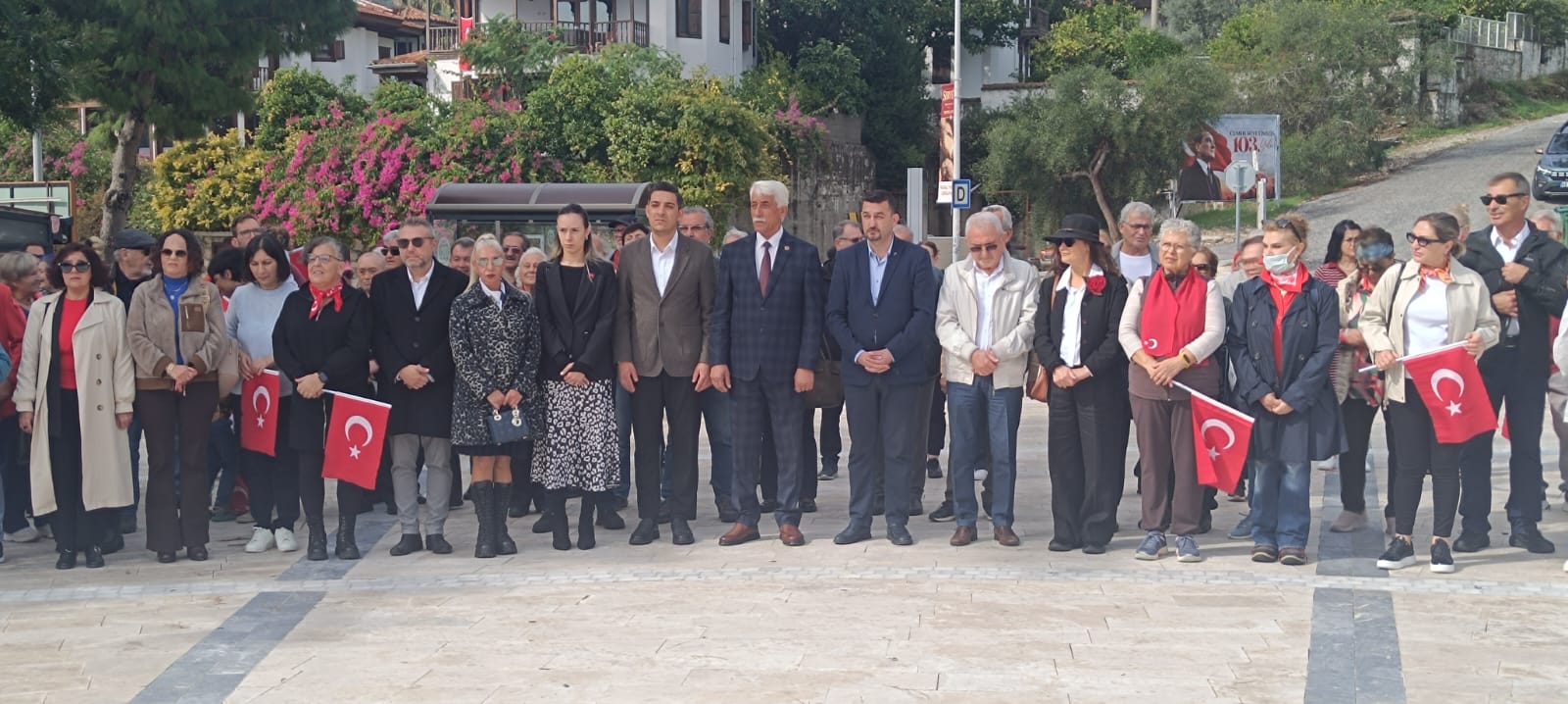 Akyaka’da Cumhuriyet’in 103. Yıl Dönümü Törenlerle Kutlandı