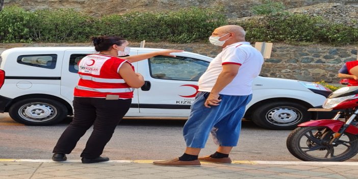 "PİJAMALI" MARMARİS KIZILAY BAŞKANI HALEN AKILLARDA
