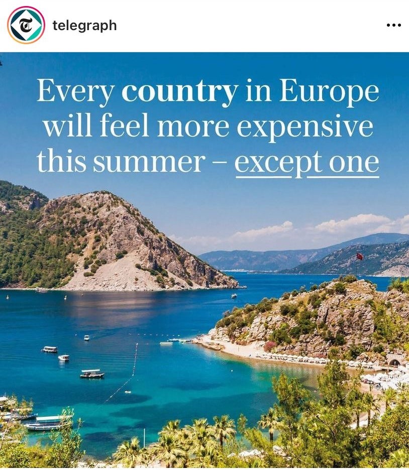 İNGİLİZ GAZETESİ THE TELEGRAPH SOSYAL MEDYASINDA MARMARİS’İ PAYLAŞTI