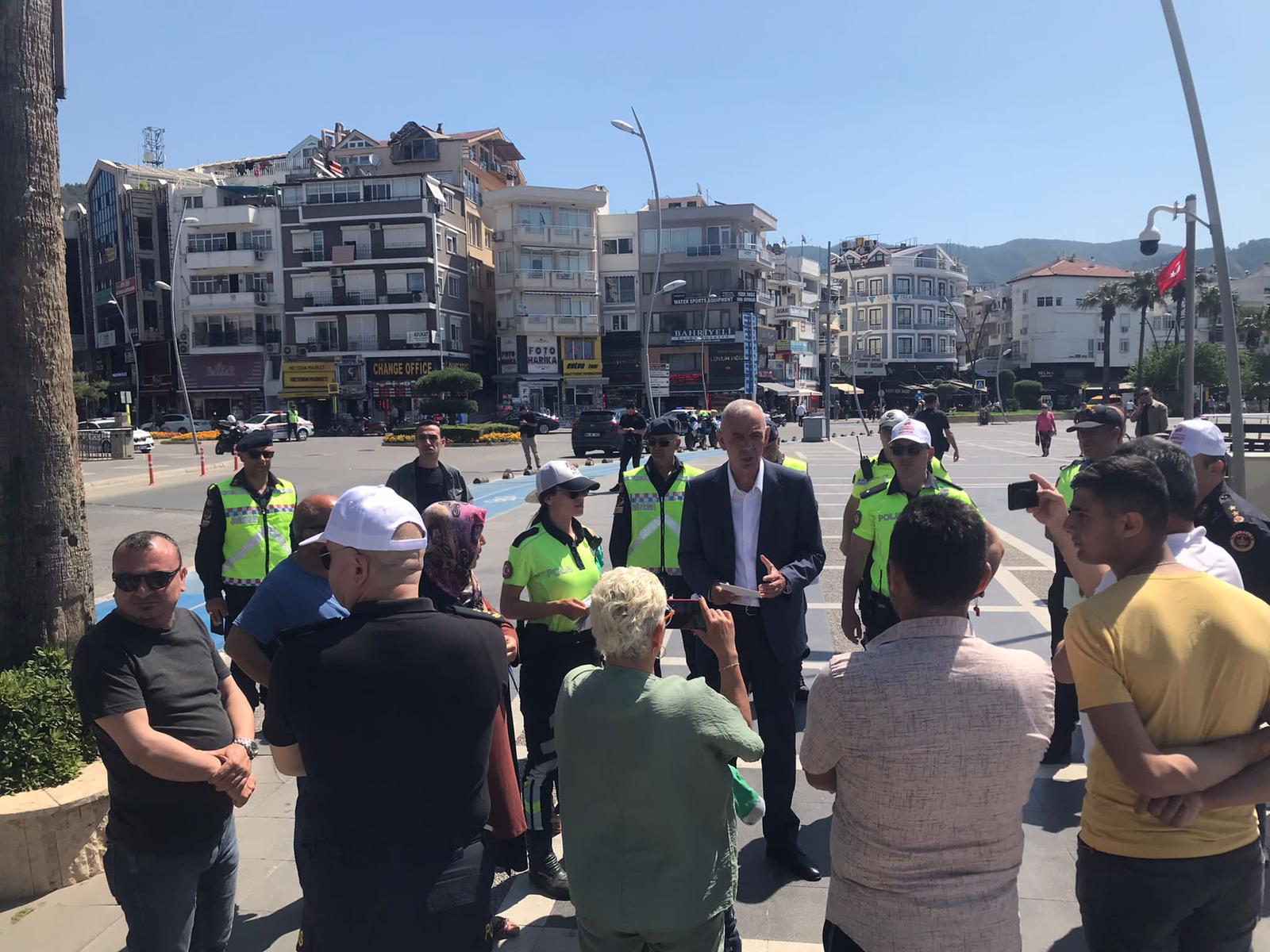 MARMARİS PROTOKOLÜ GÜVENLİ TRAFİK İÇİN DENETİMDE