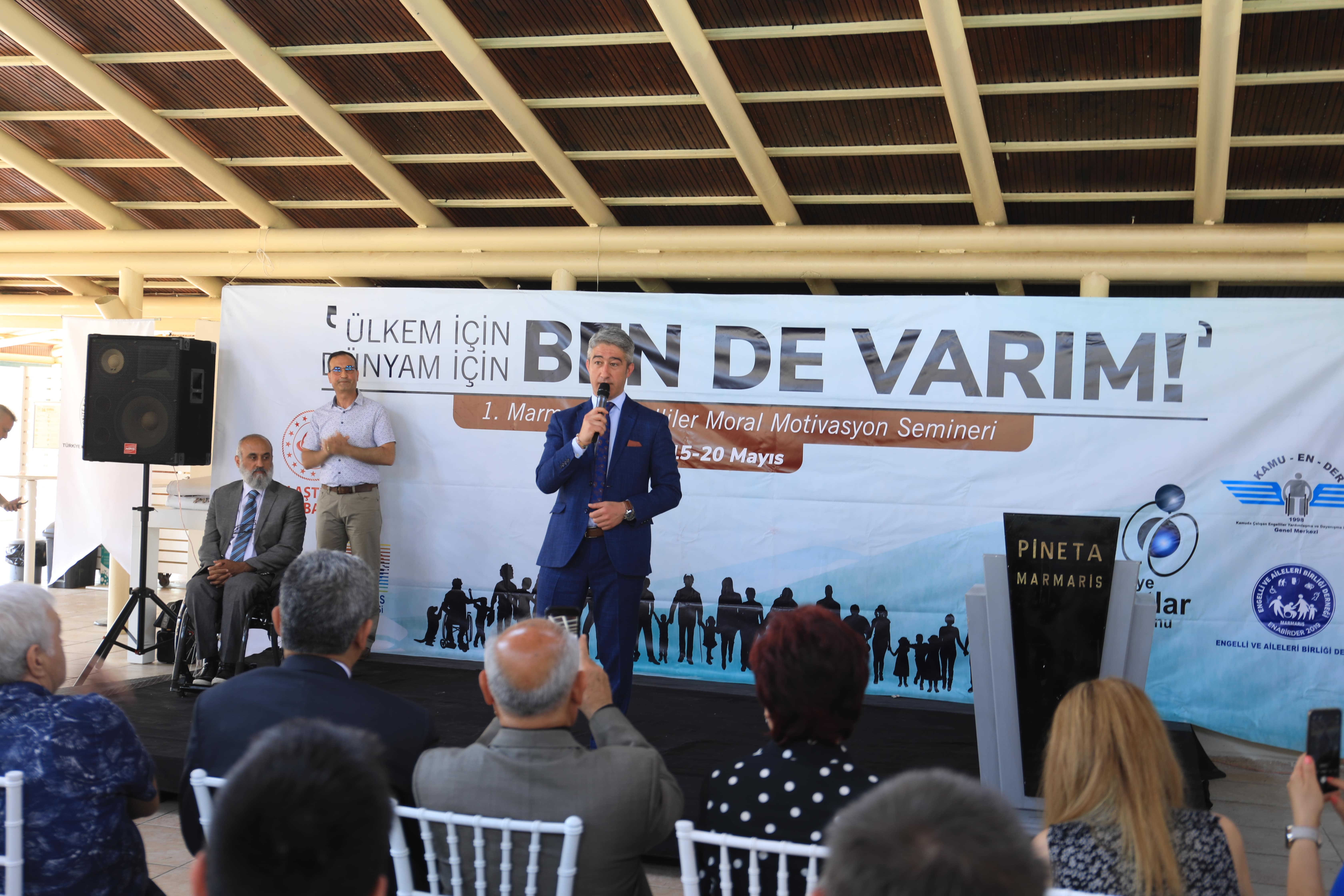 MARMARİS'TE ÖZEL İNSANLAR BİR İLK İÇİN BİR ARAYA GELDİ