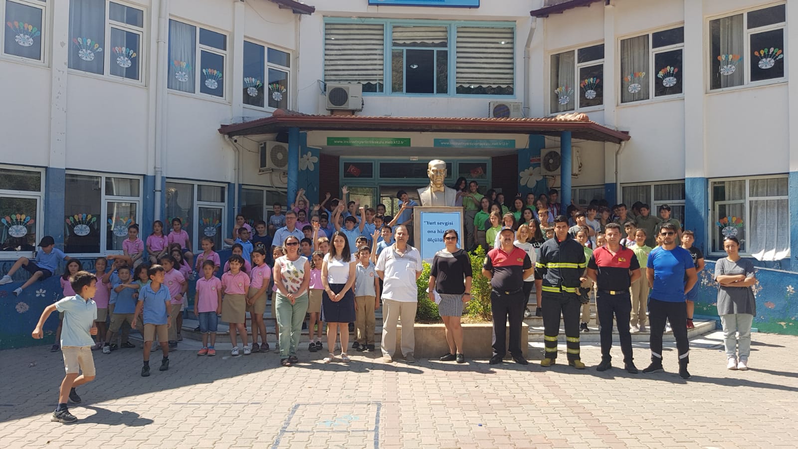 MARMARİS İTFAİYECİLERİNDEN YANGIN EĞİTİMİ