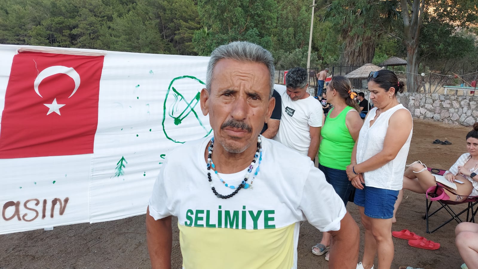 BAYRAK DEDENİN YANGIN NÖBETİ