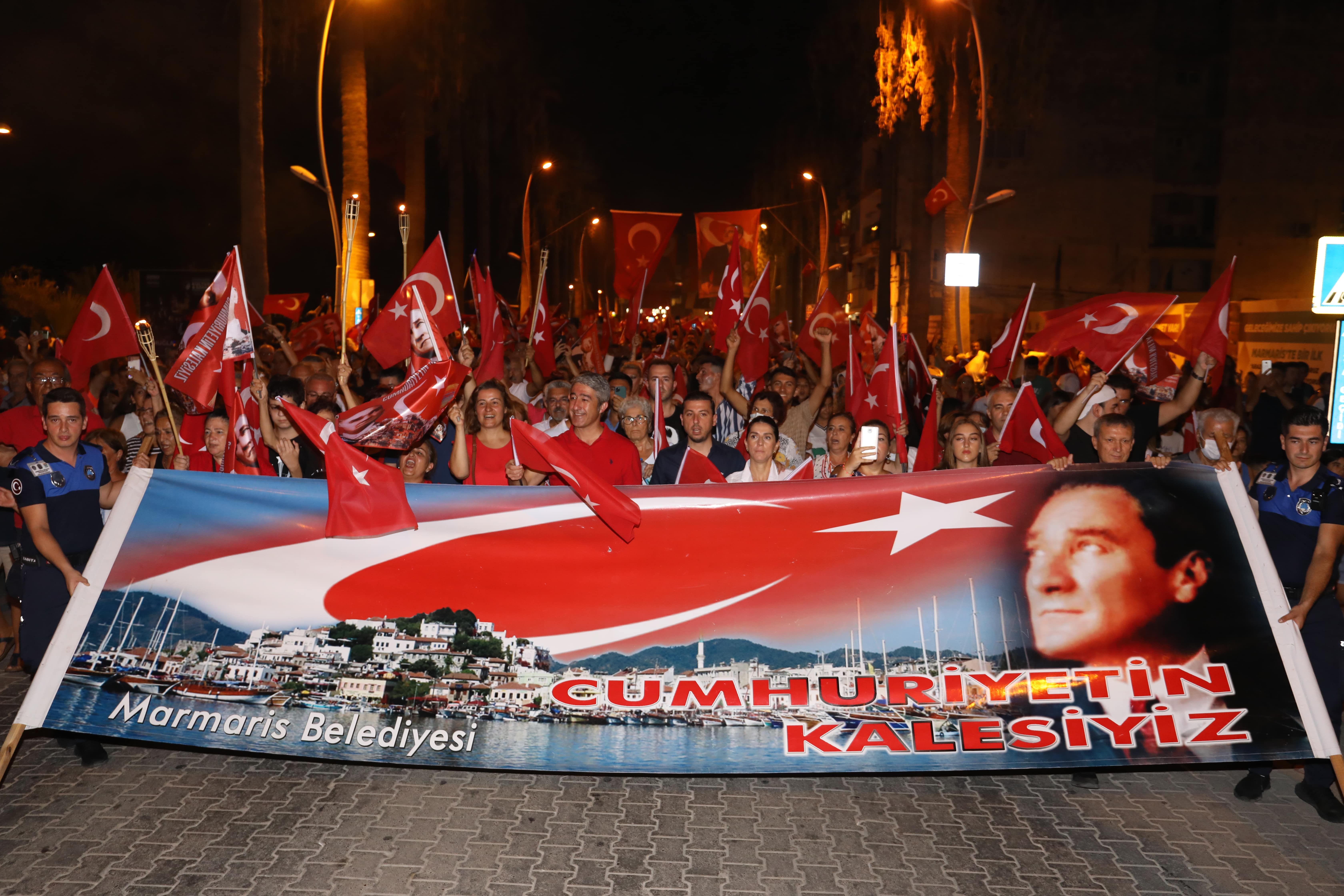 MARMARİS’TE 100. YIL COŞKUSU