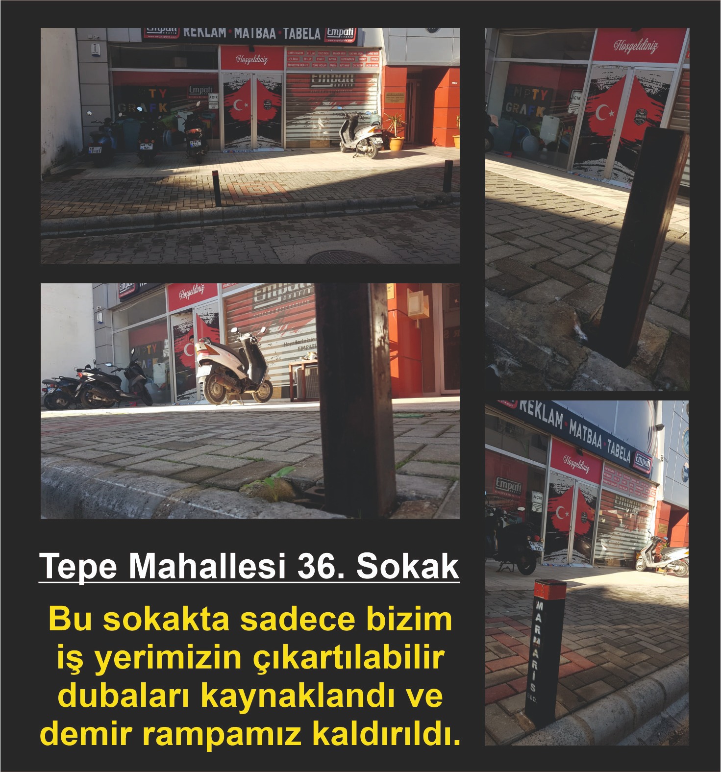 MÜHÜR İLE KORKUTMA MI ? BELEDİYEDEN CEVAP BEKLENİYOR