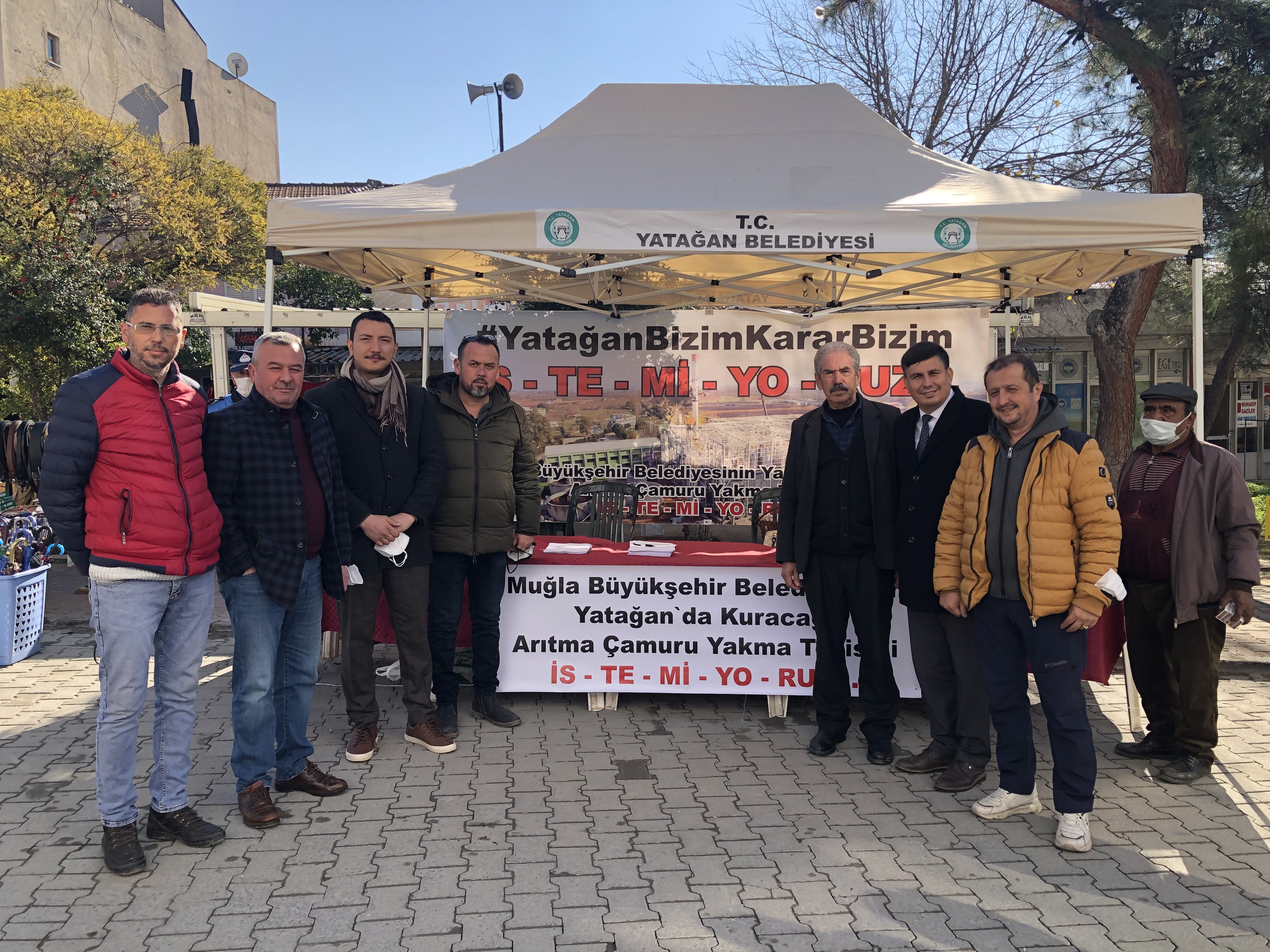 YATAĞANLILAR MUSKİ'YE TEPKİ İÇİN İMZA KAMPANYASI BAŞLATTI