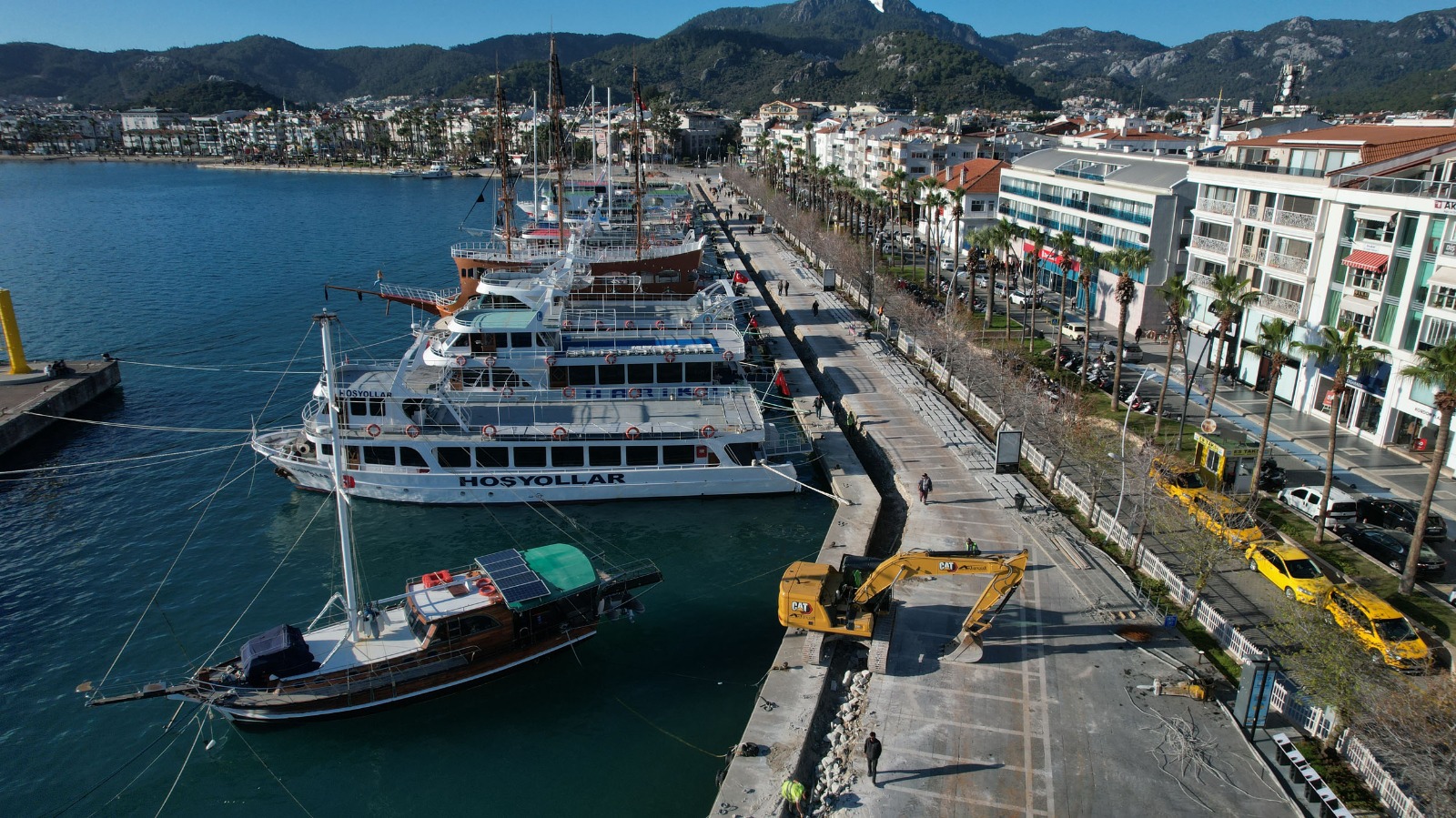 Marmaris Limanı yeni sezonda Yenilenen Yüzüyle Hizmet Verecek