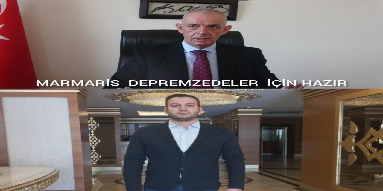 MARMARİS DEPREMZEDELER İÇİN KAPILARINI AÇTI