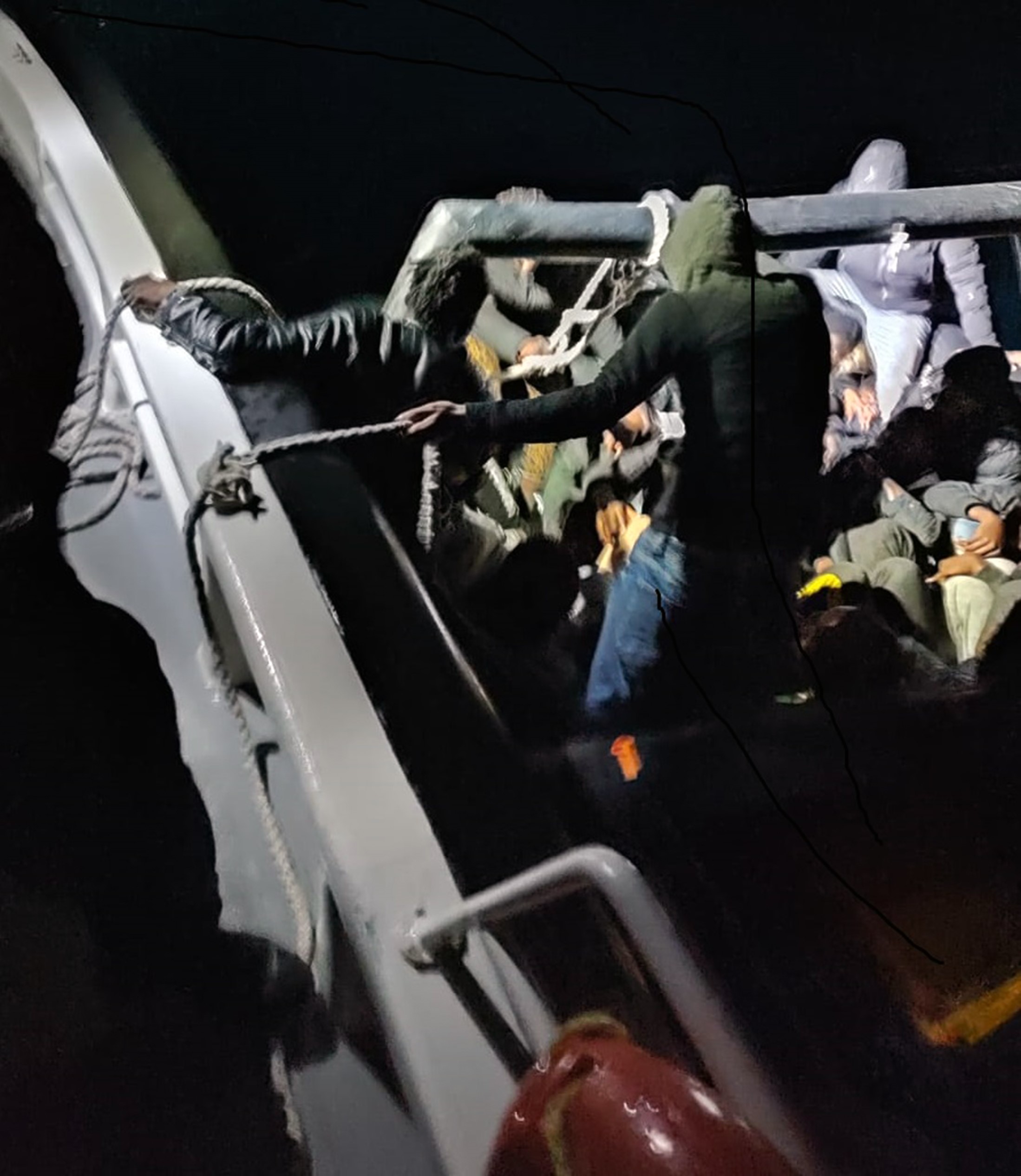 44 göçmen Marmaris açıklarında kurtarıldı