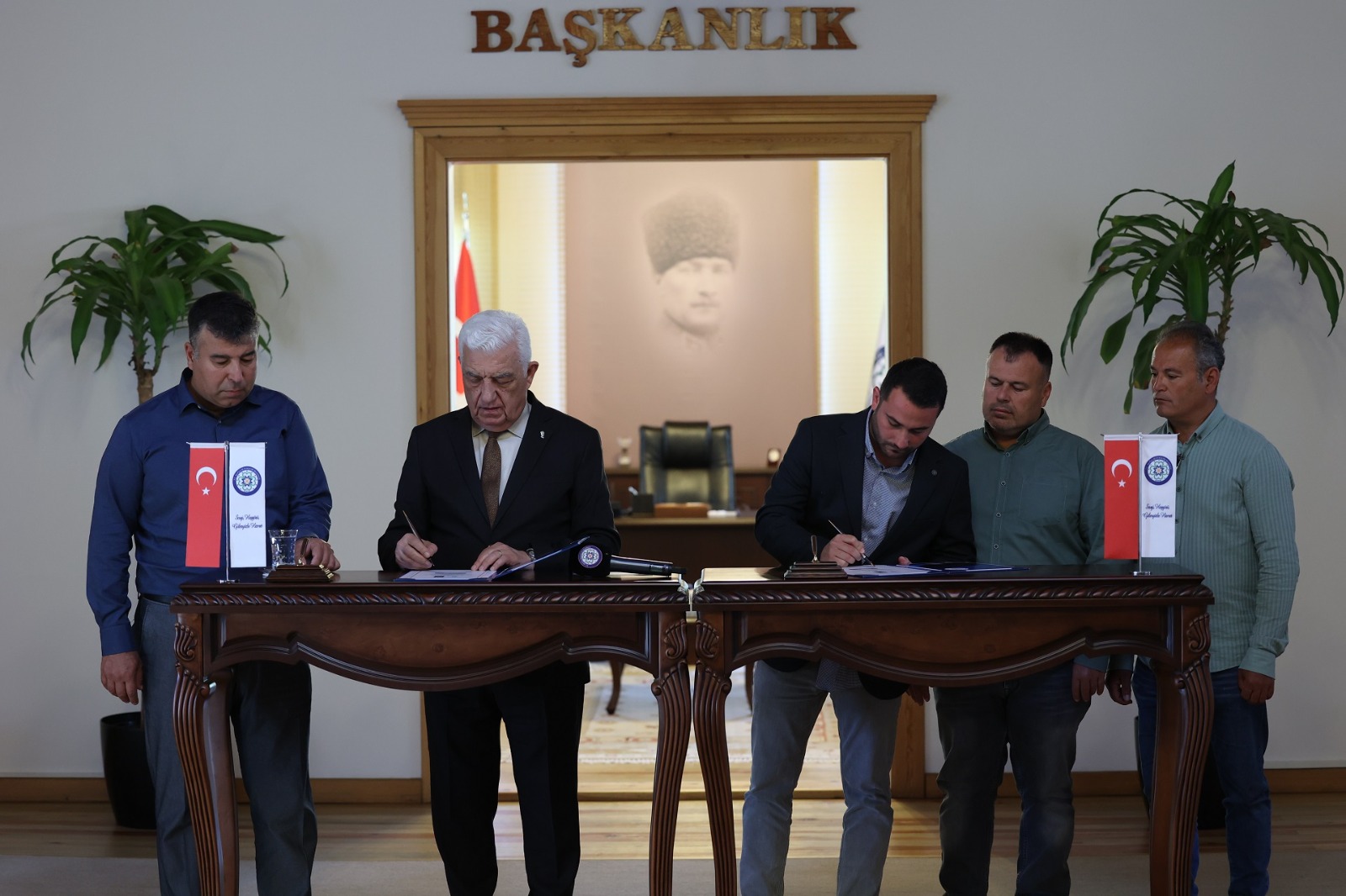 İmzalar Datça Bademi ve zeytini için atıldı