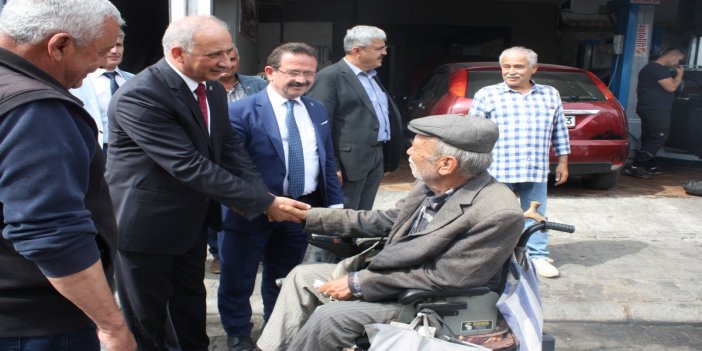 Mete ve Öztürk Fethiye'de seçim çalışmasına devam etti