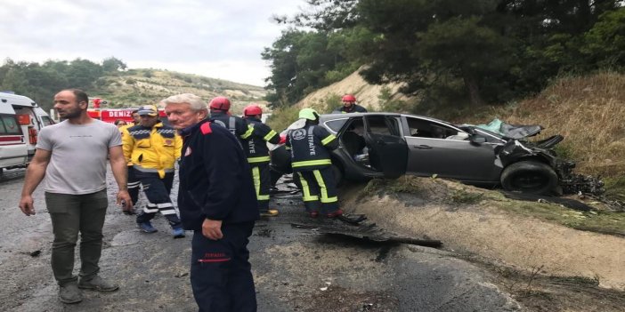 Marmaris Devlet hastanesi personeli ve ailesi trafik kazasında hayatlarını kaybetti