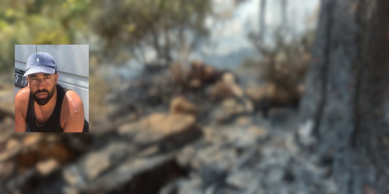 Sarıana orman yangınında bulunan cesedin kimliği ortaya çıktı