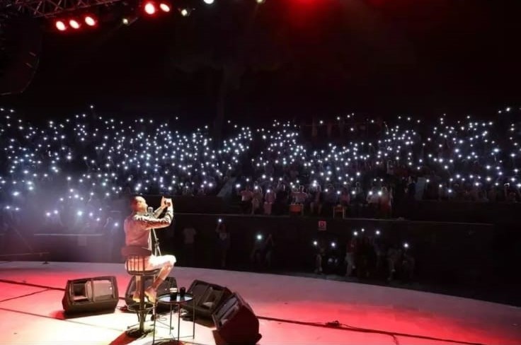 CEM ADRİAN MARMARİS'TE MUHTEŞEM BİR KONSER VERDİ