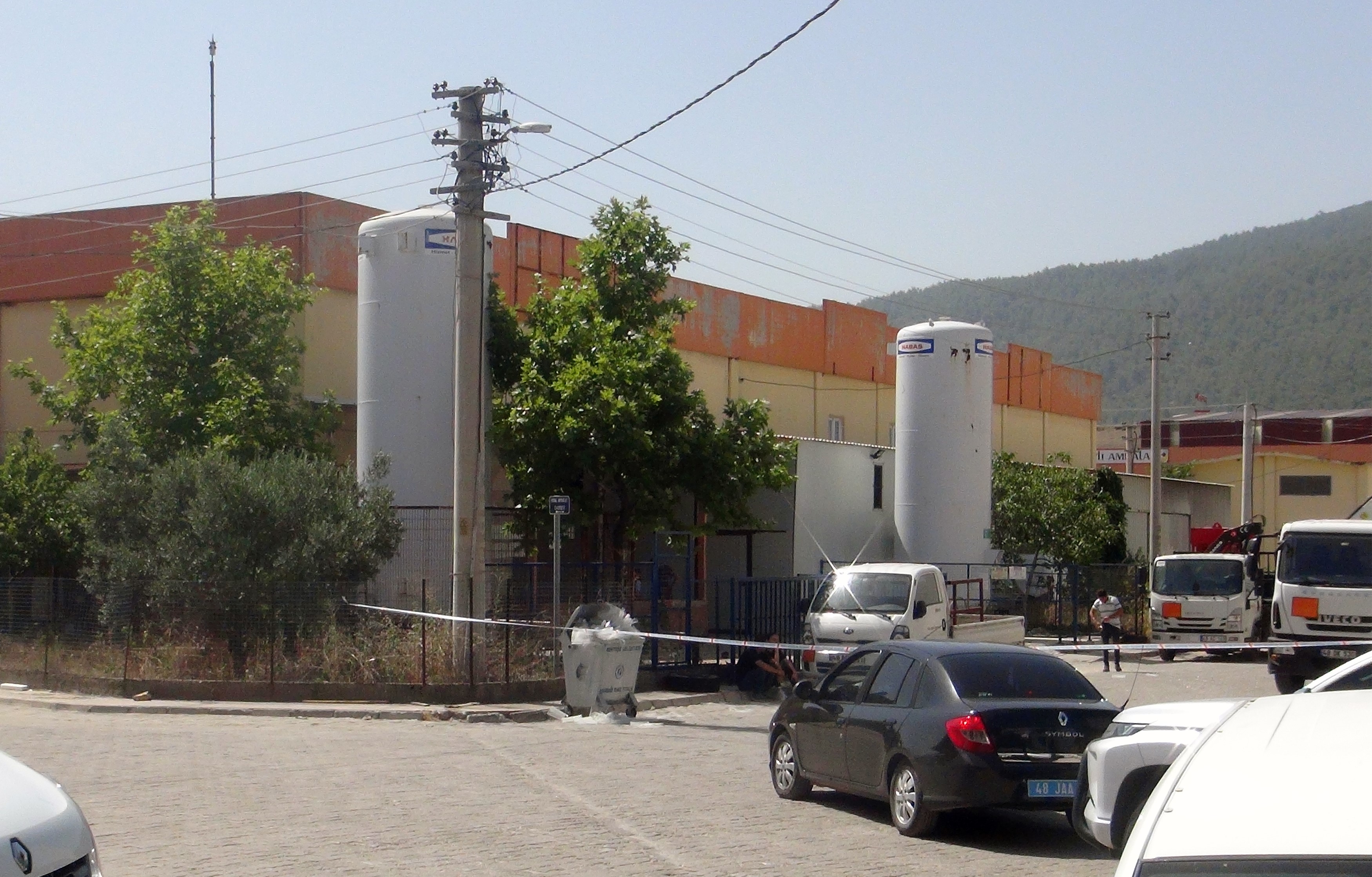 Oksijen dolum tesisinde patlama 1 ölü