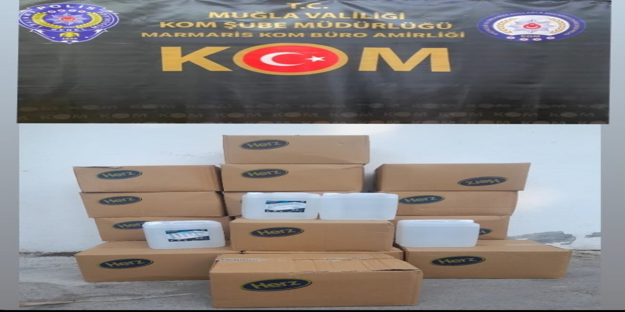 KOM BİR HAFTADA BİRBUÇUK MİLYONLUK KAÇAK MAL YAKALADI