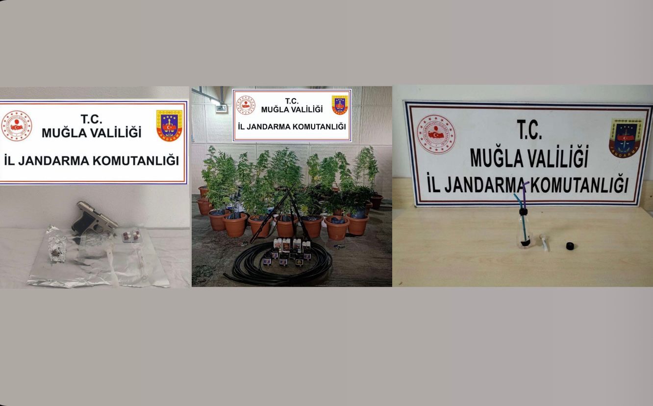 JANDARMA NARKOTİK EKİPLERİ 1 HAFTADA 23 OPERASYON YAPTI 27 KİŞİYİ YAKALADI