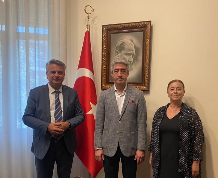 MARMARİS BELEDİYESİ RODOS'A GEÇMİŞ OLSUN ZİYARETİ YAPTI