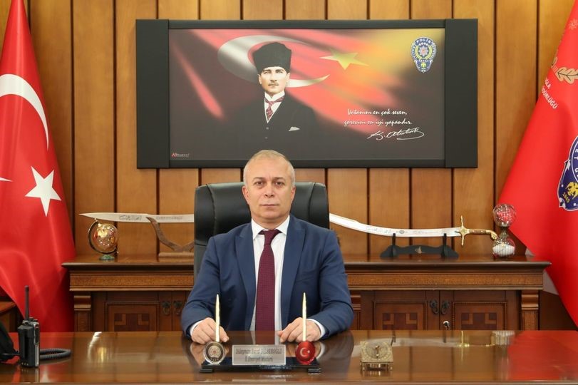 İL EMNİYET MÜDÜRÜ DİLBEROĞLU MUĞLA'YA VEDA ETTİ