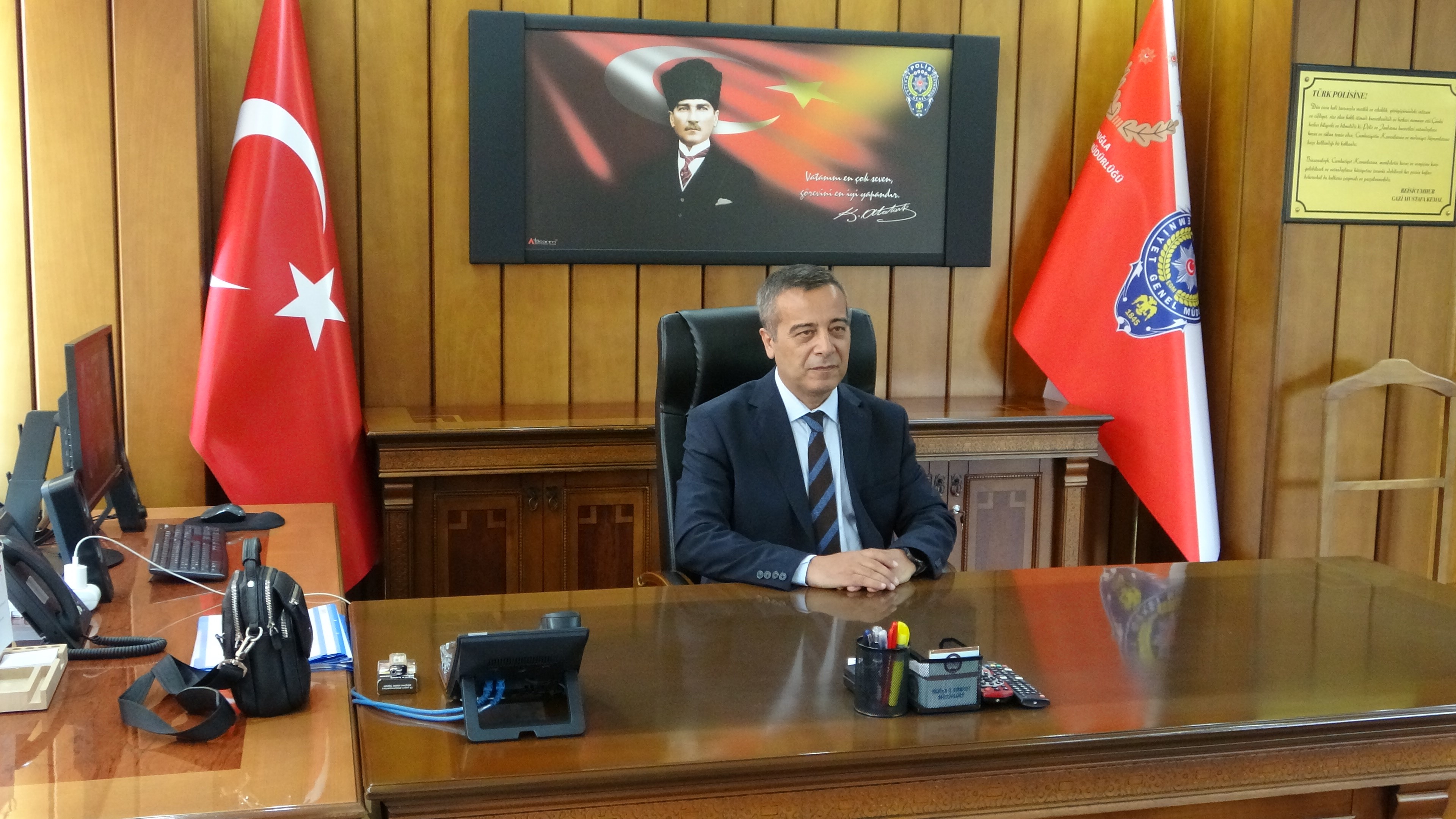 Muğla İl Emniyet Müdürü Ali Canbolat görevine başladı