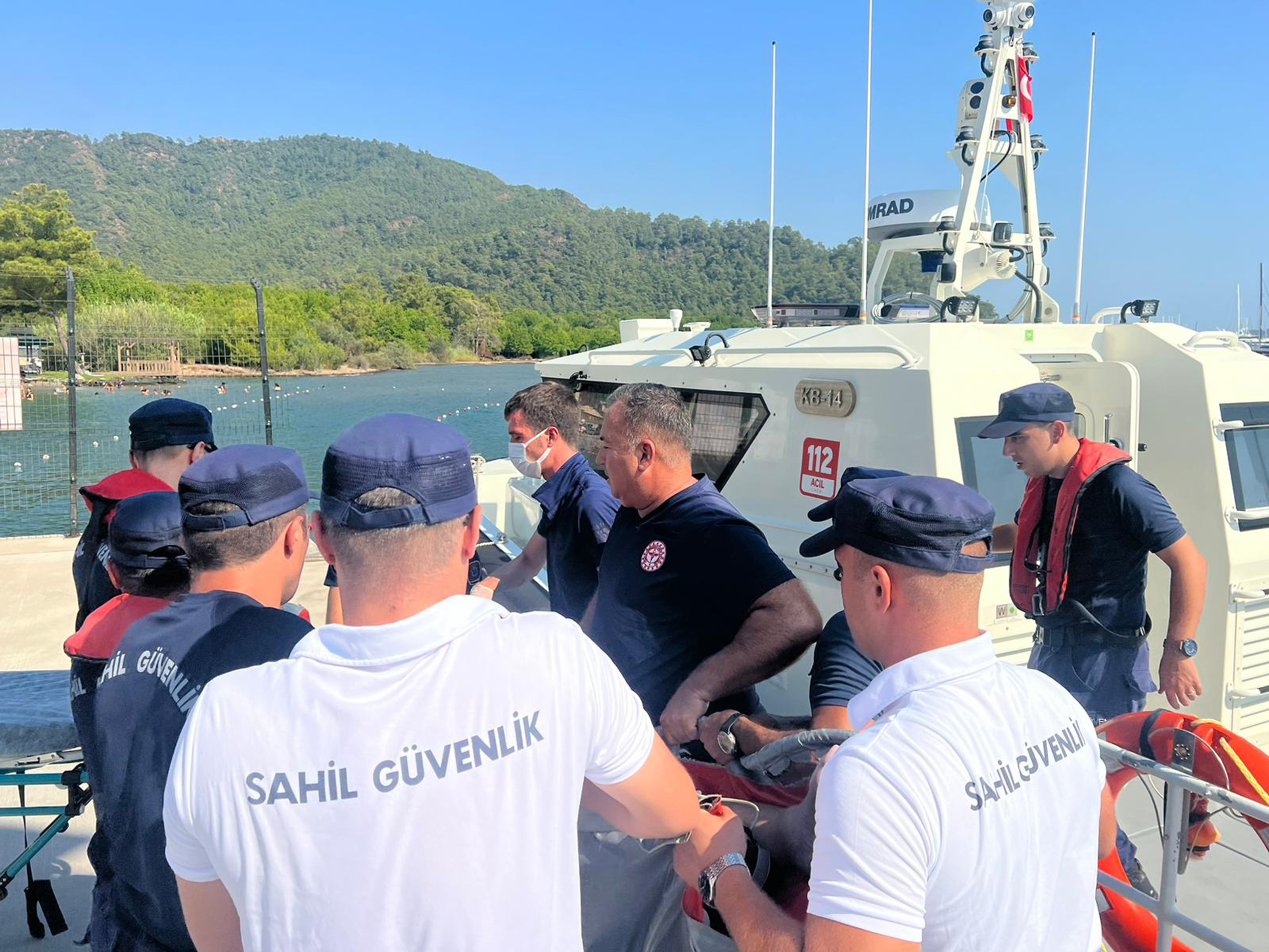 SAHİL GÜVENLİKTEN MARMARİS VE FETHİYE'DE TIBBİ TAHLİYELER