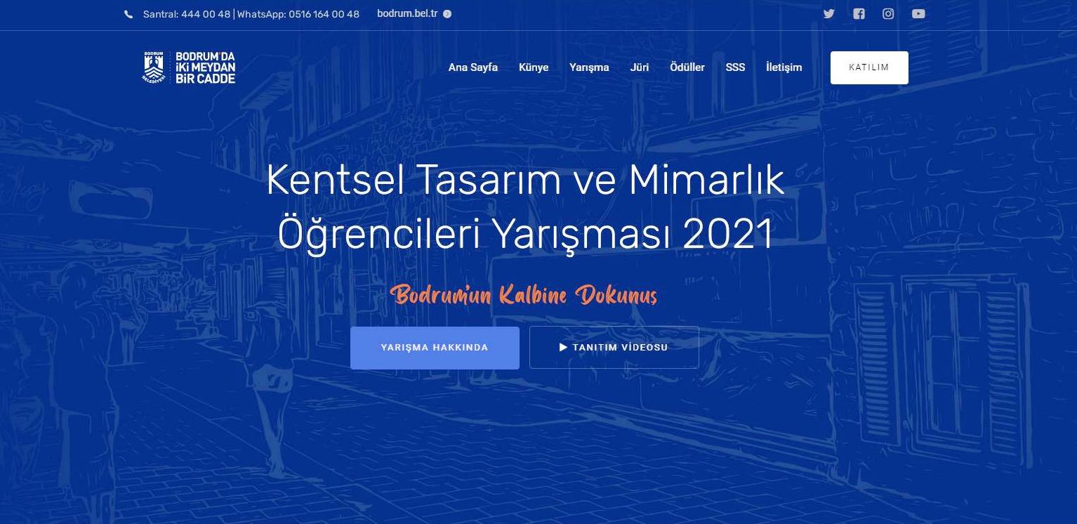 BODRUM BELEDİYESİ’NİN PROJE YARIŞMASINA YOĞUN İLGİ