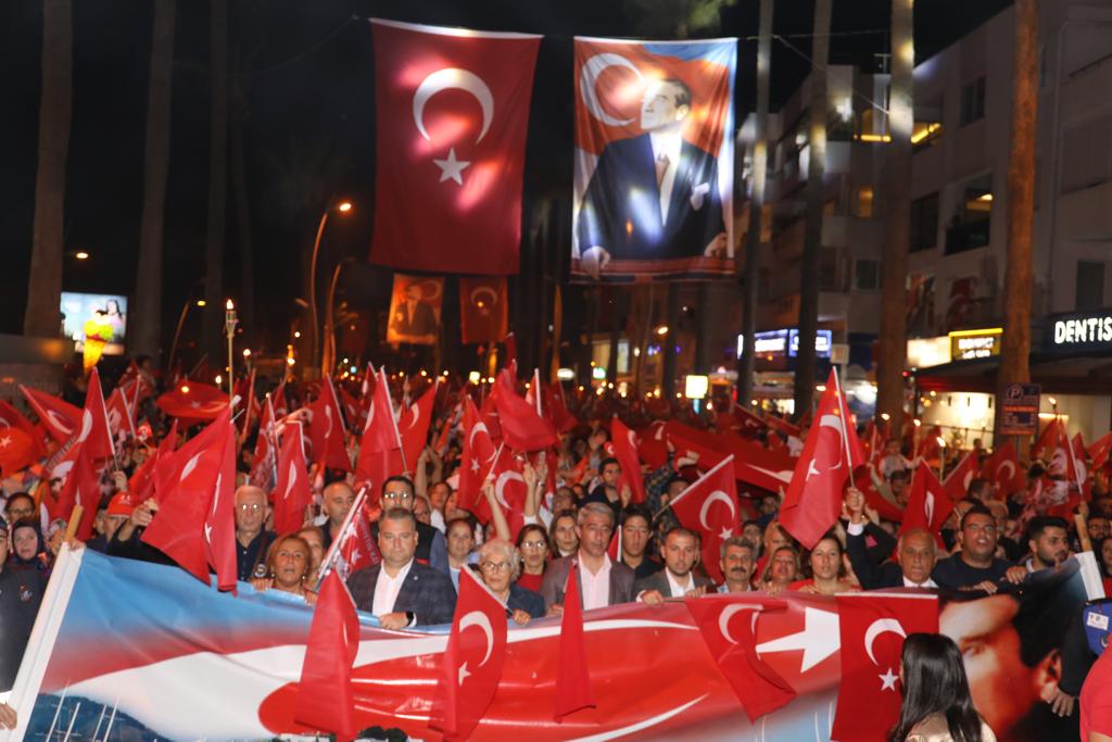 CUMHURİYETİN 100.YIL COŞKUSU MARMARİS'TE KUTLAMALAR İLE YAŞANACAK